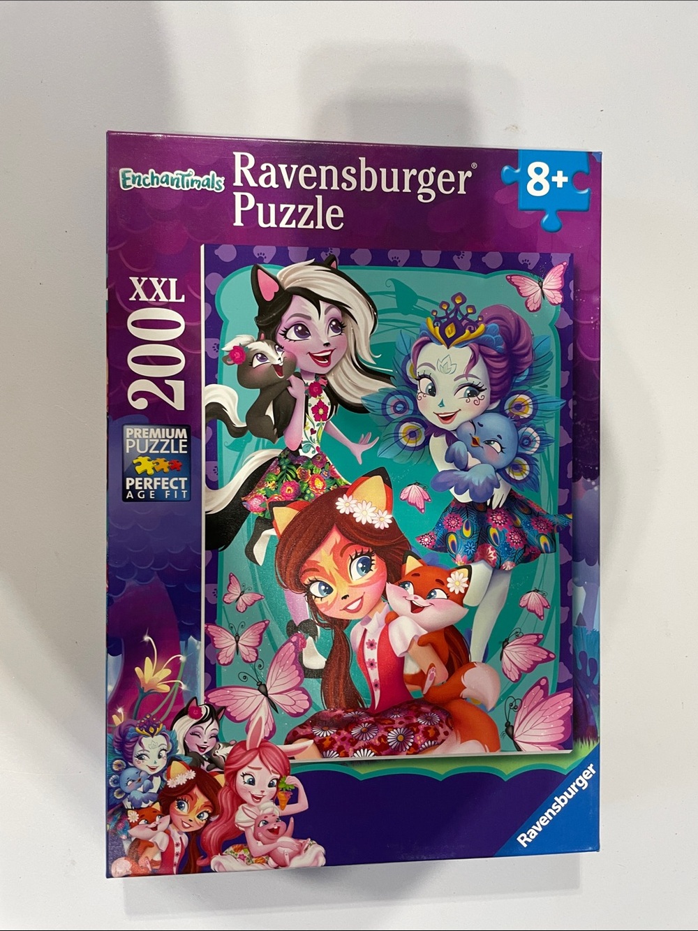 Ravensburger Enchantimals 200-Piece XXL Puzzle - Purple